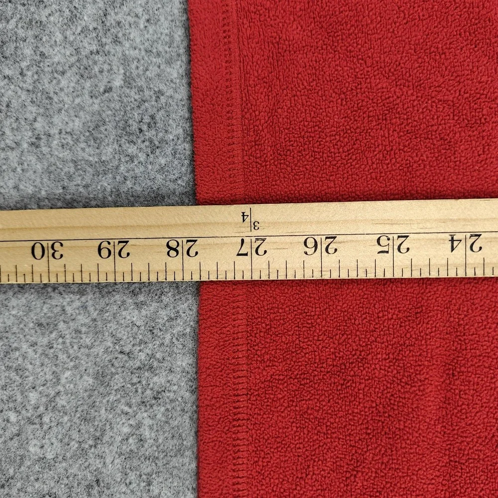The North Face‎ Pullover Mens XL Red Polartec Classic Fleece 1/4 Zip Hiking